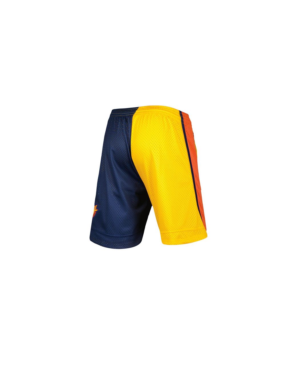 Mitchell & Ness Black Split Swingman Shorts "Nba Golden State Warriors 2009" Smsh4855 Gsw09Pppnyyw" for men