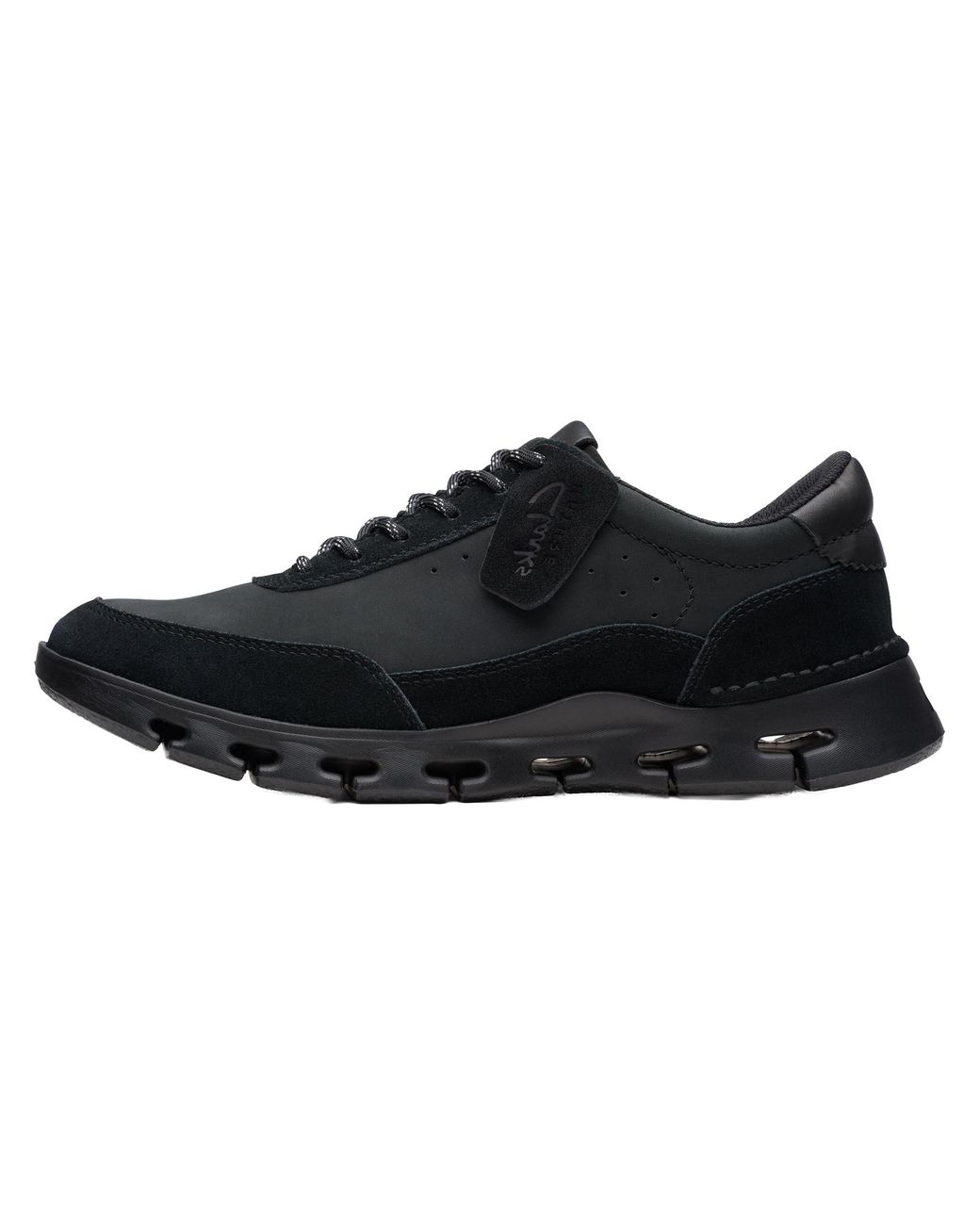 Clarks Black Nature X One Lace-Up Sneakers for men