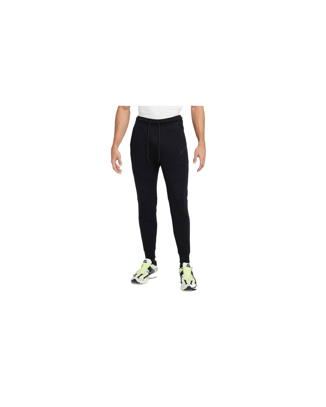 Nike Black Tech Fleece Joggers Style Hv0959 010" for men