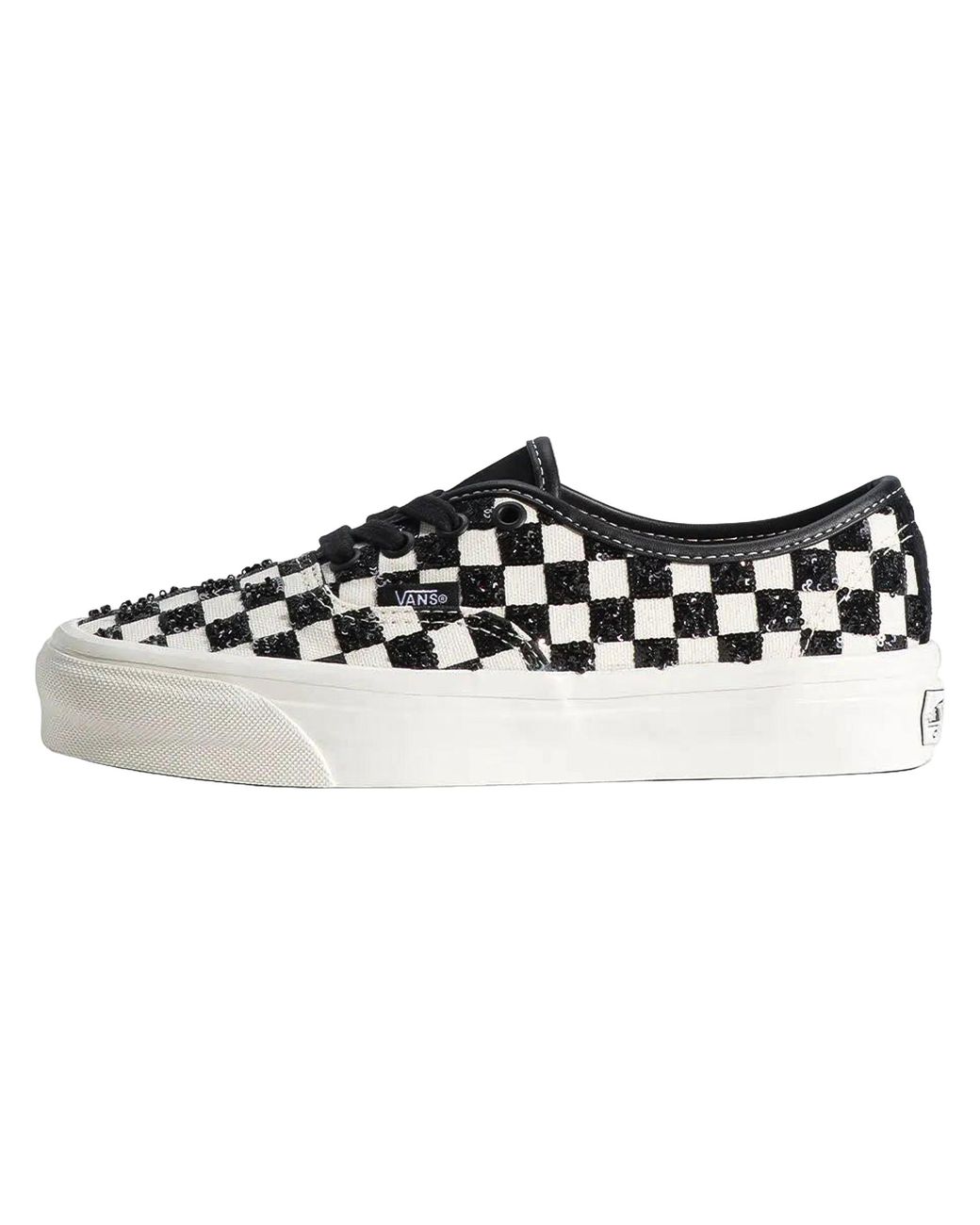 Vans Black Lx Authentic 44 "Beaded Checkerboard" Vn000Db87051" for men