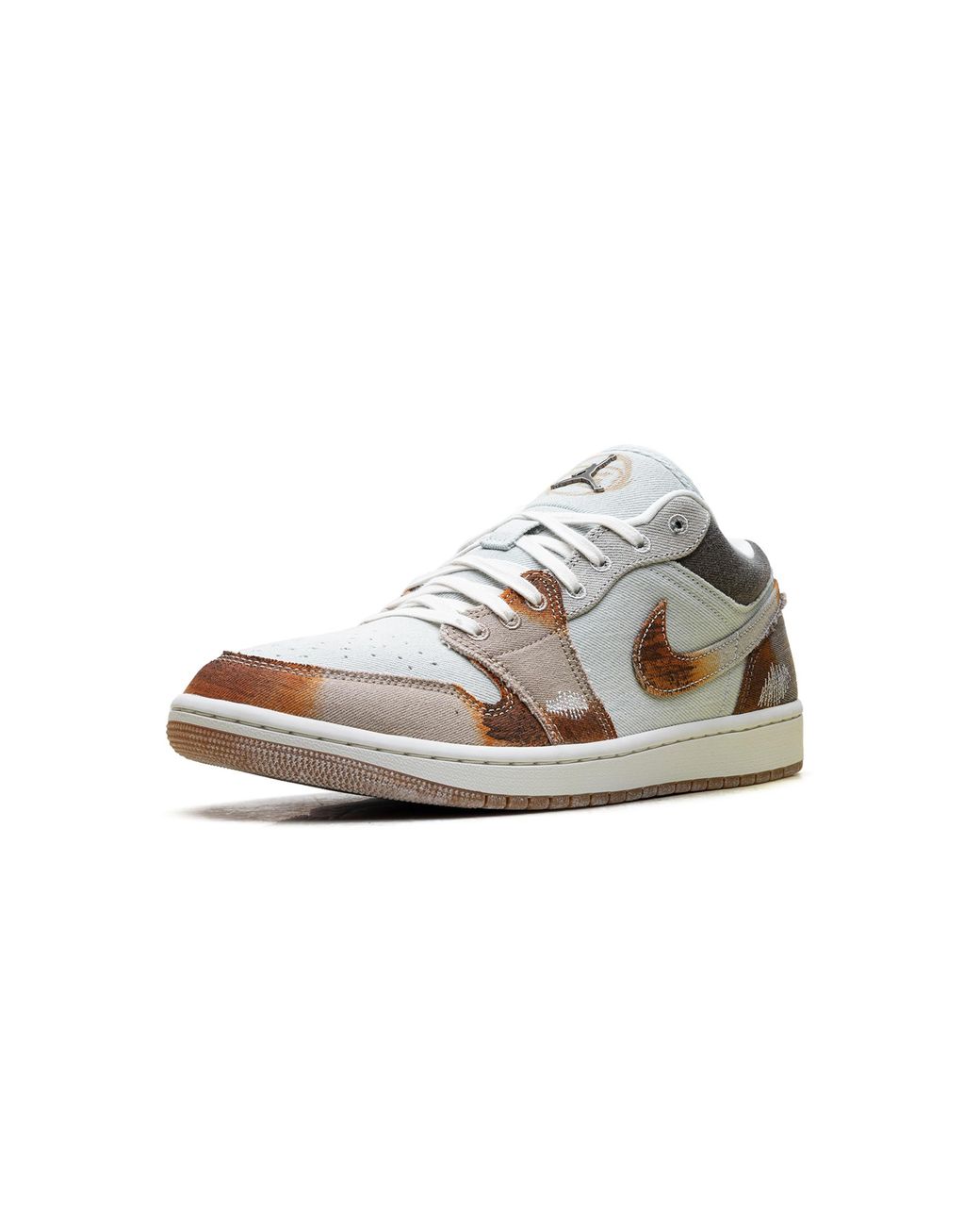 Nike Black Air 1 Low Se "Multi-Color Sail Light Bone" Im6664 991" for men