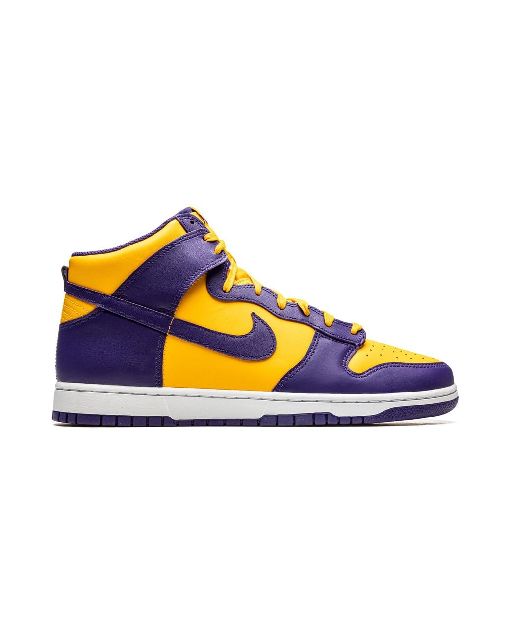 Nike Blue Dunk High Retro "Lakers" Dd1399 500" for men