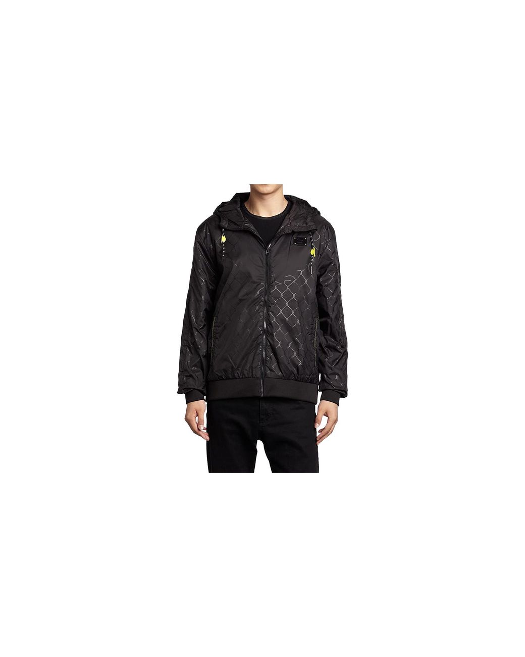 PUMA Black Hooded Windbreaker 564660 16" for men