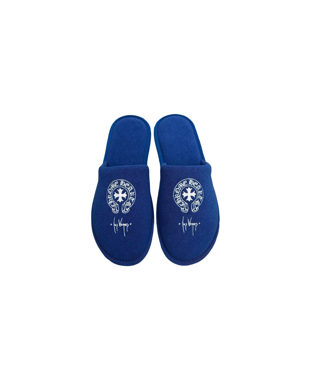 Chrome Hearts Blue Hotel Slippers "Las Vegas for men