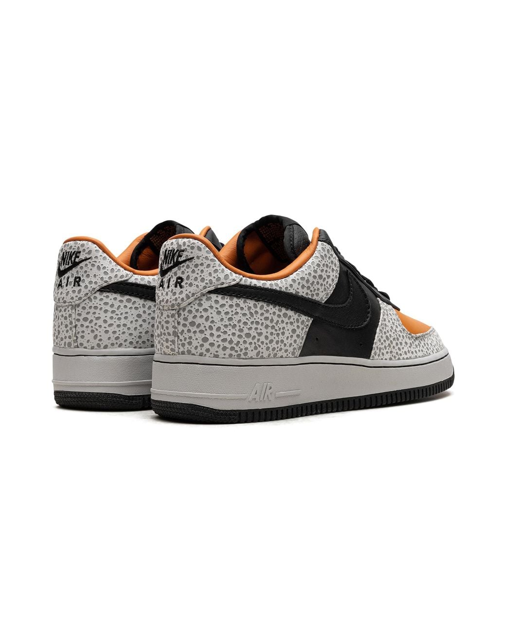Nike Black Air Force 1 Low Supreme "Safari" 318776 801" for men