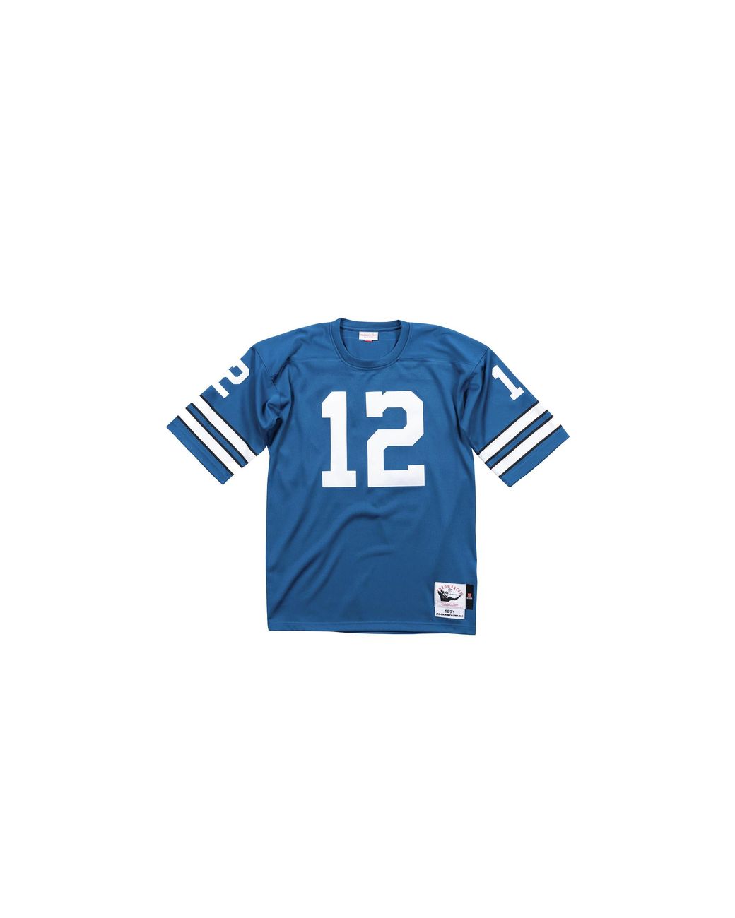 Mitchell & Ness Blue Nfl Authentic Jersey Cowboys 1971 Roger Staubach "Cowboys" Ajy6Ac18111 Dconavy71Rst" for men