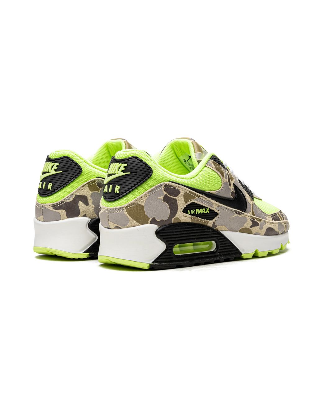 Nike Black Air Max 90 "Volt Duck Camo" Cw4039 300" for men