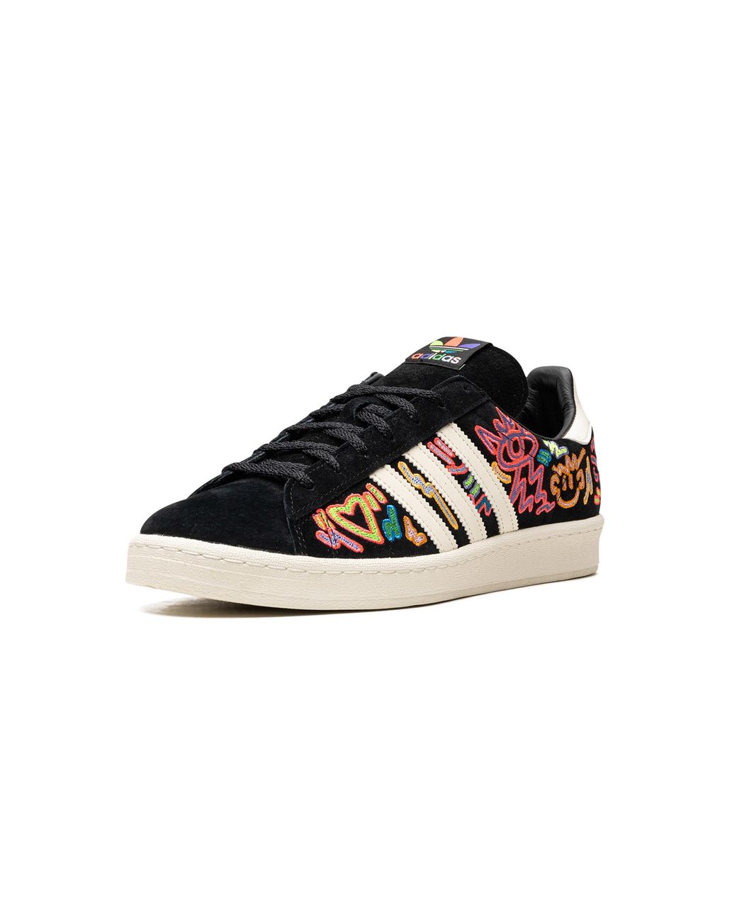 Adidas Black Campus 80 "Pride Pack 2022" Gx6390" for men