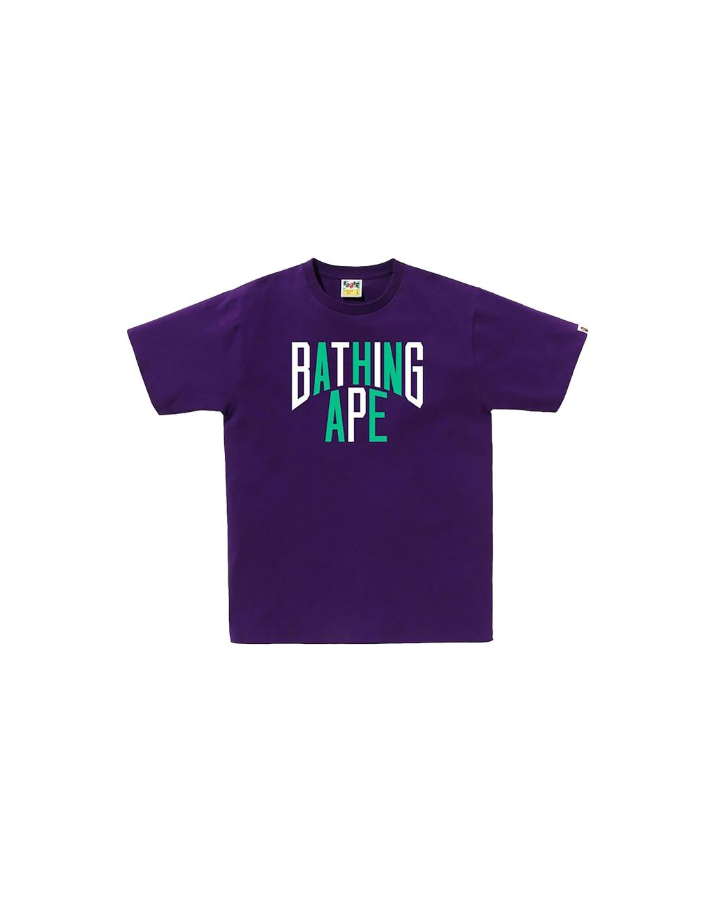 A Bathing Ape Purple Colors Nyc Logo T-Shirt (Ss23) 1J30 110 020" for men
