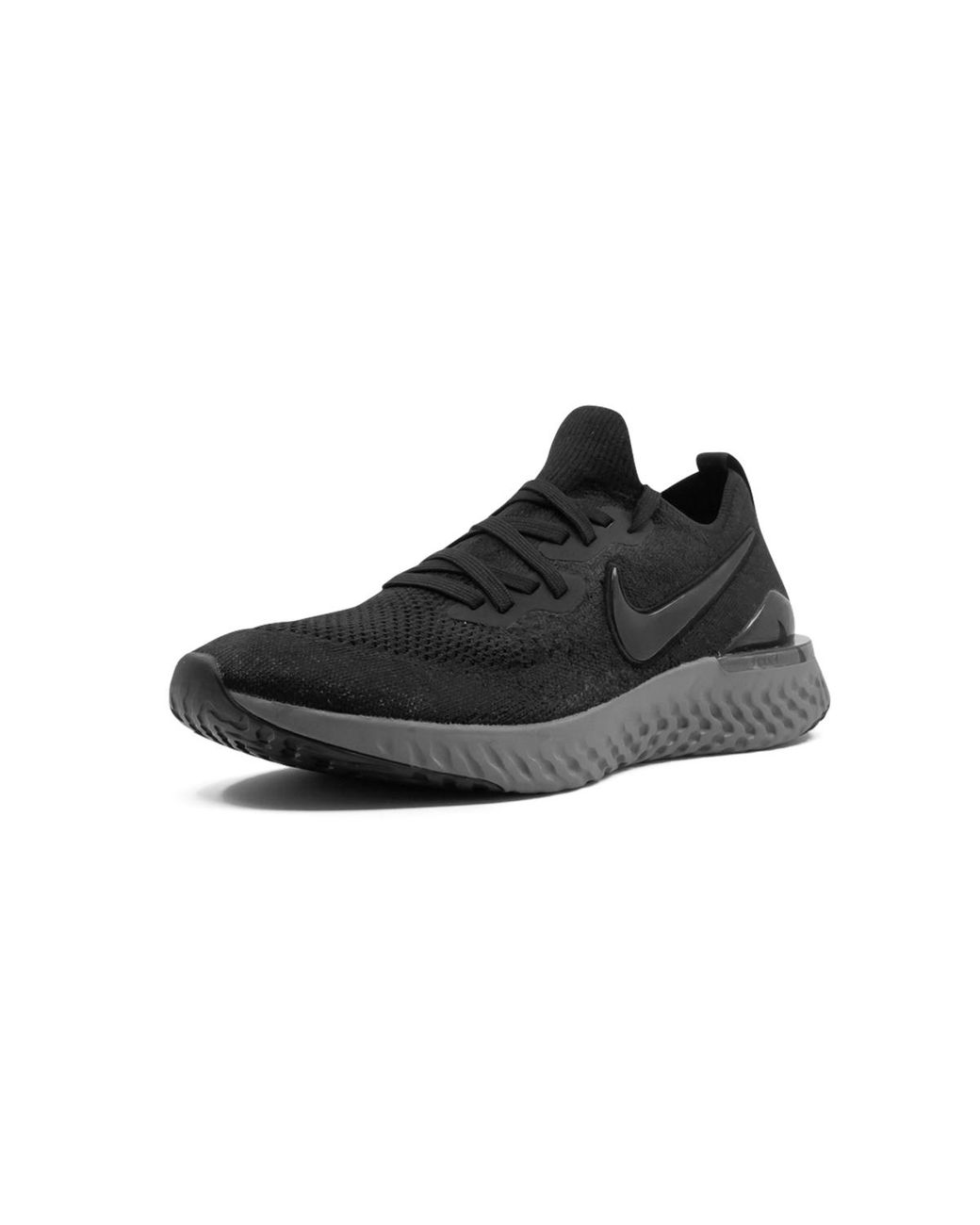 Nike Black Epic React Flyknit 2 Bq8928 001" for men