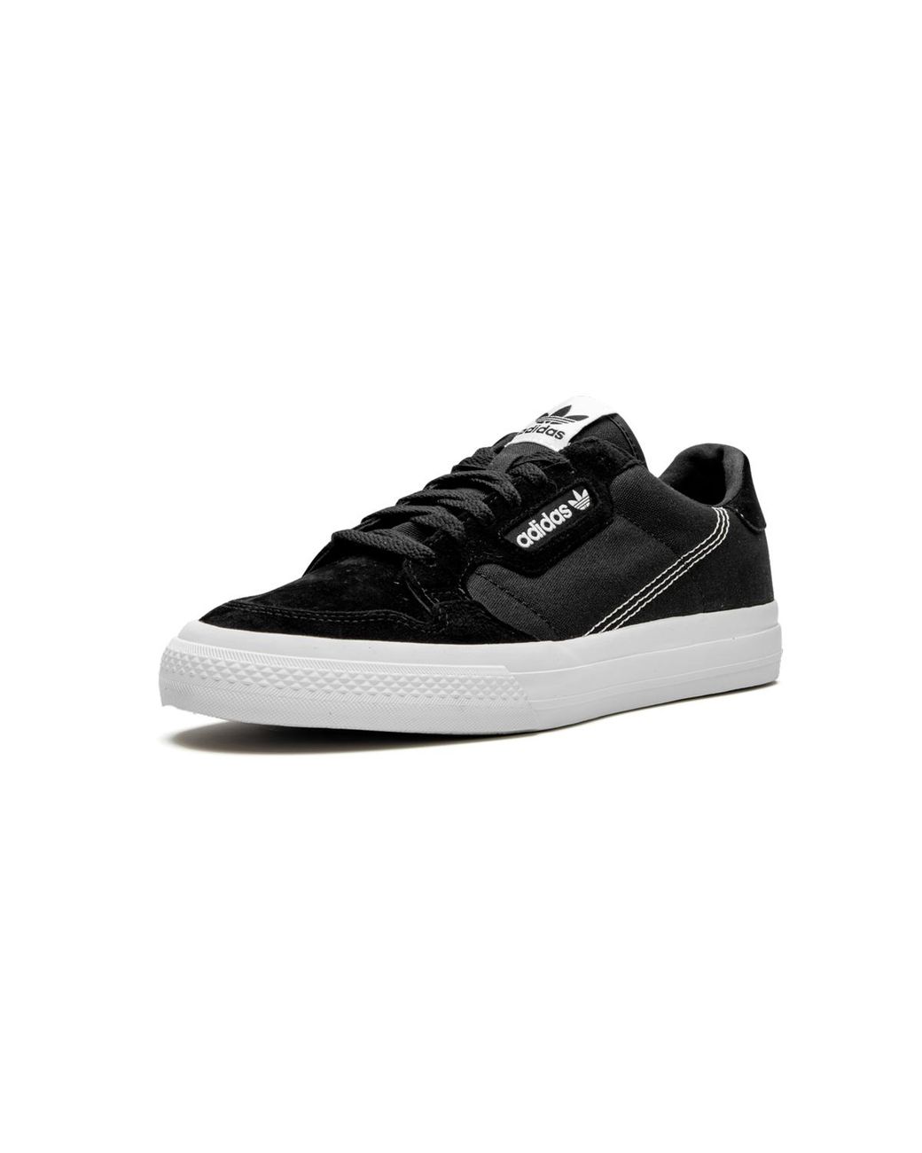 Adidas Black Continental Vulc "Core" Ef3524" for men