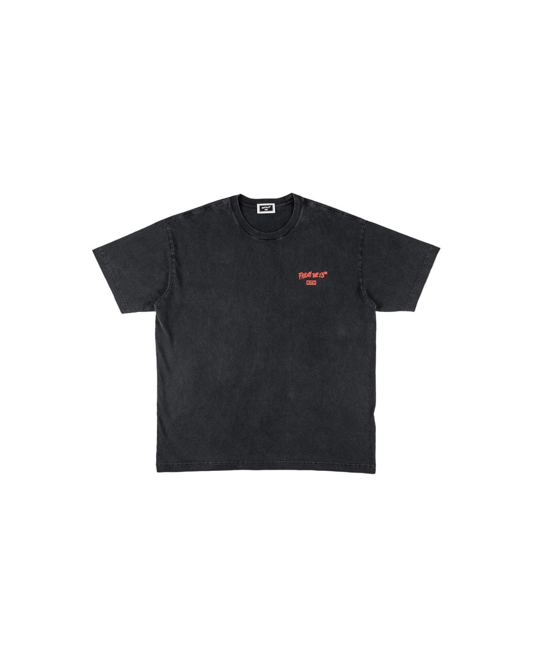 Kith Black Friday The 13Th Series Vinatge Tee Khmg030229 001" for men