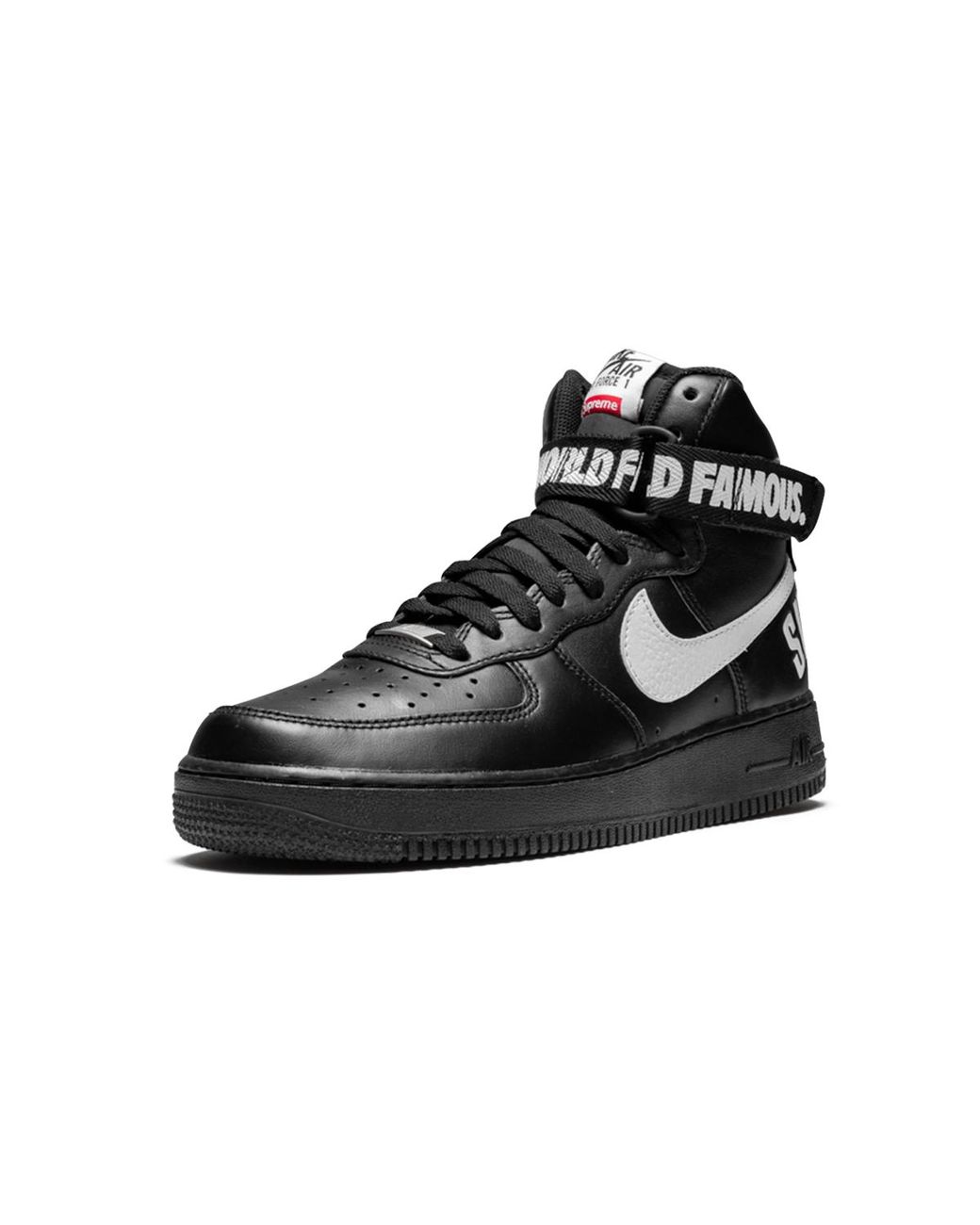 Nike Black Air Force 1 High Supreme Sp Shoes for men