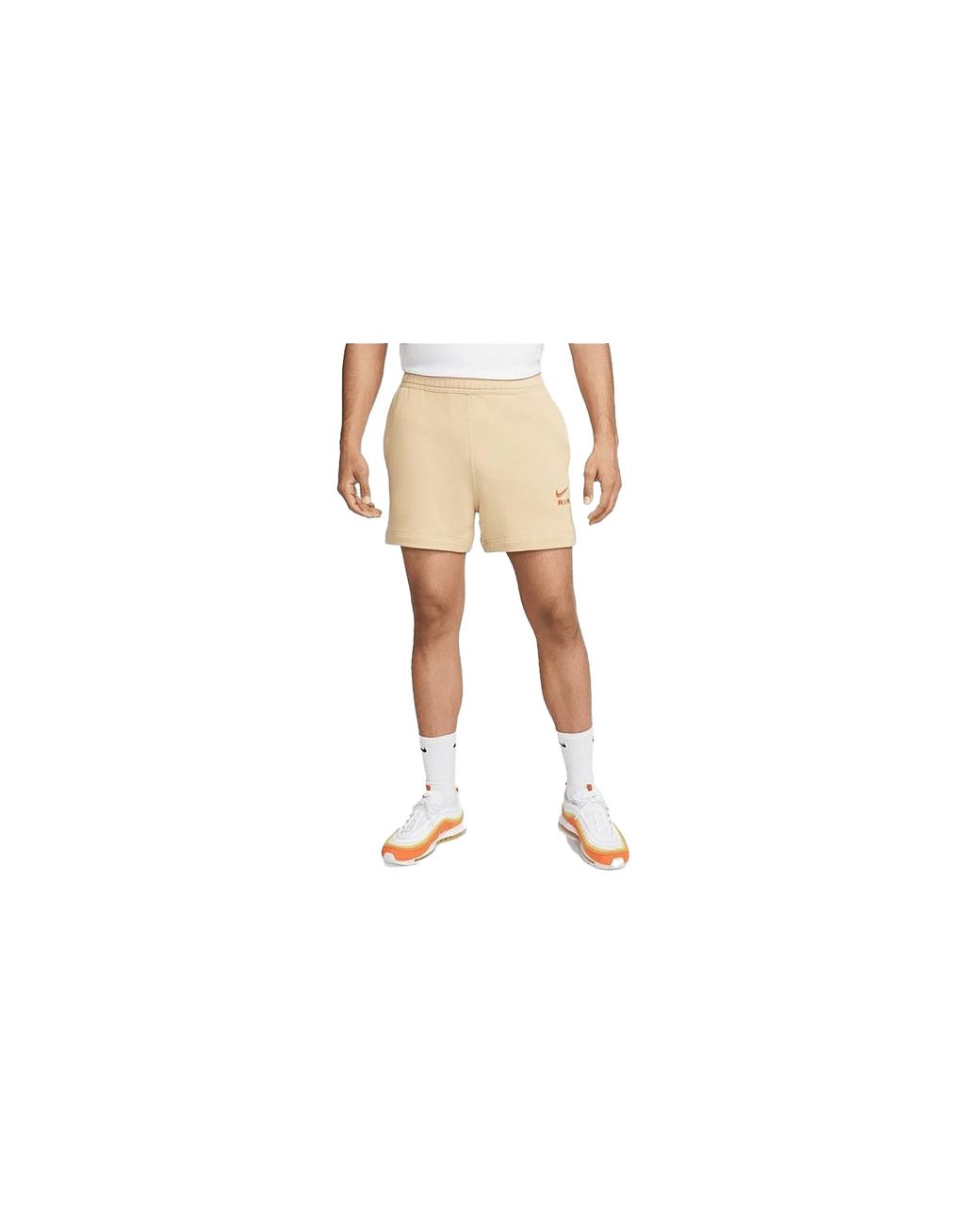 Nike Black Sportswear Air French Terry Shorts Dv9860 252" for men