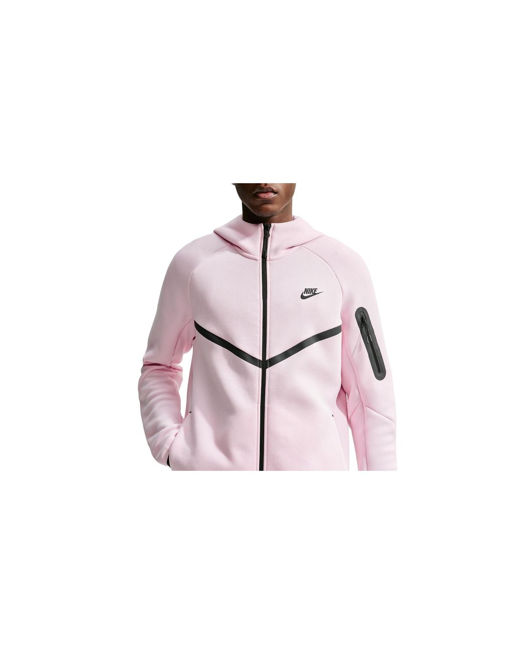 Nike Black Tech Fleece Windrunner Full-Zip Jacket Foam Hyper" Hv0949 663" for men