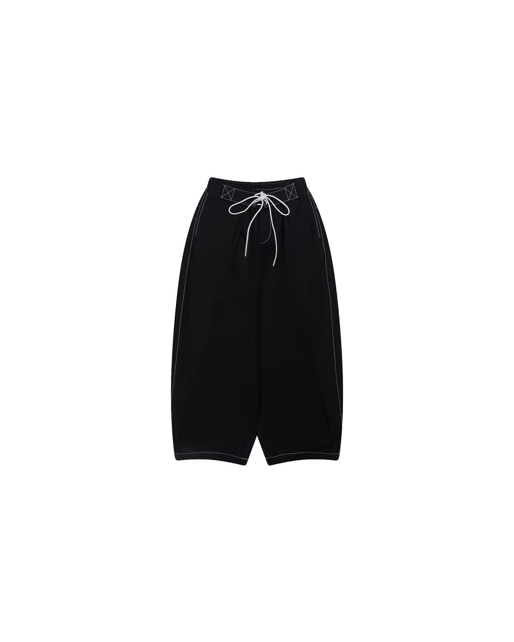 NAMESAKE Black Folding Wide Swim Trousers "Euphoric" N3Ss26N3Pt02Eb" for men