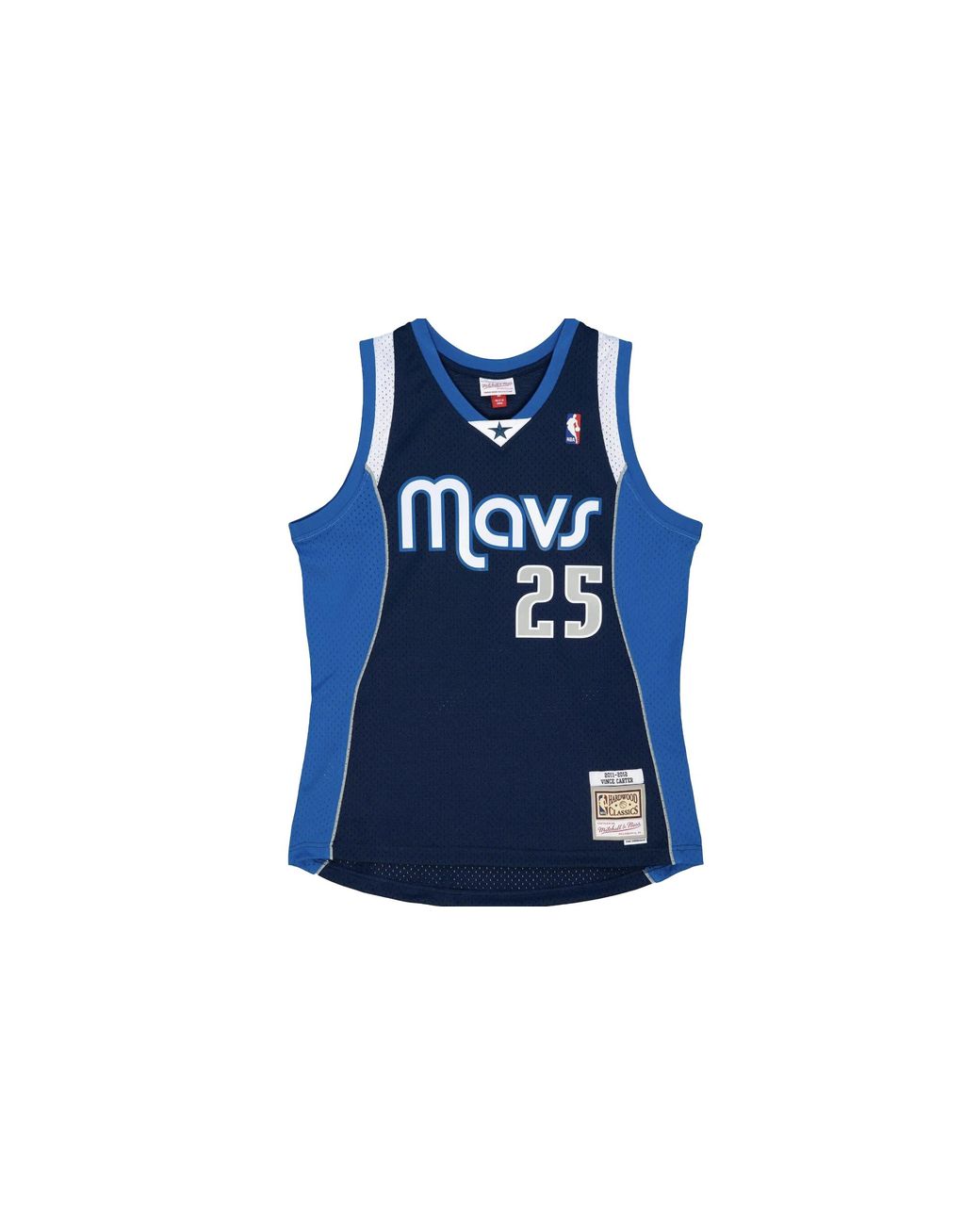 Mitchell & Ness Blue Swingman Jersey "Nba Dallas Mavericks 2011 Vince Carter" Smjy1146 Dma11Vcaasbl" for men