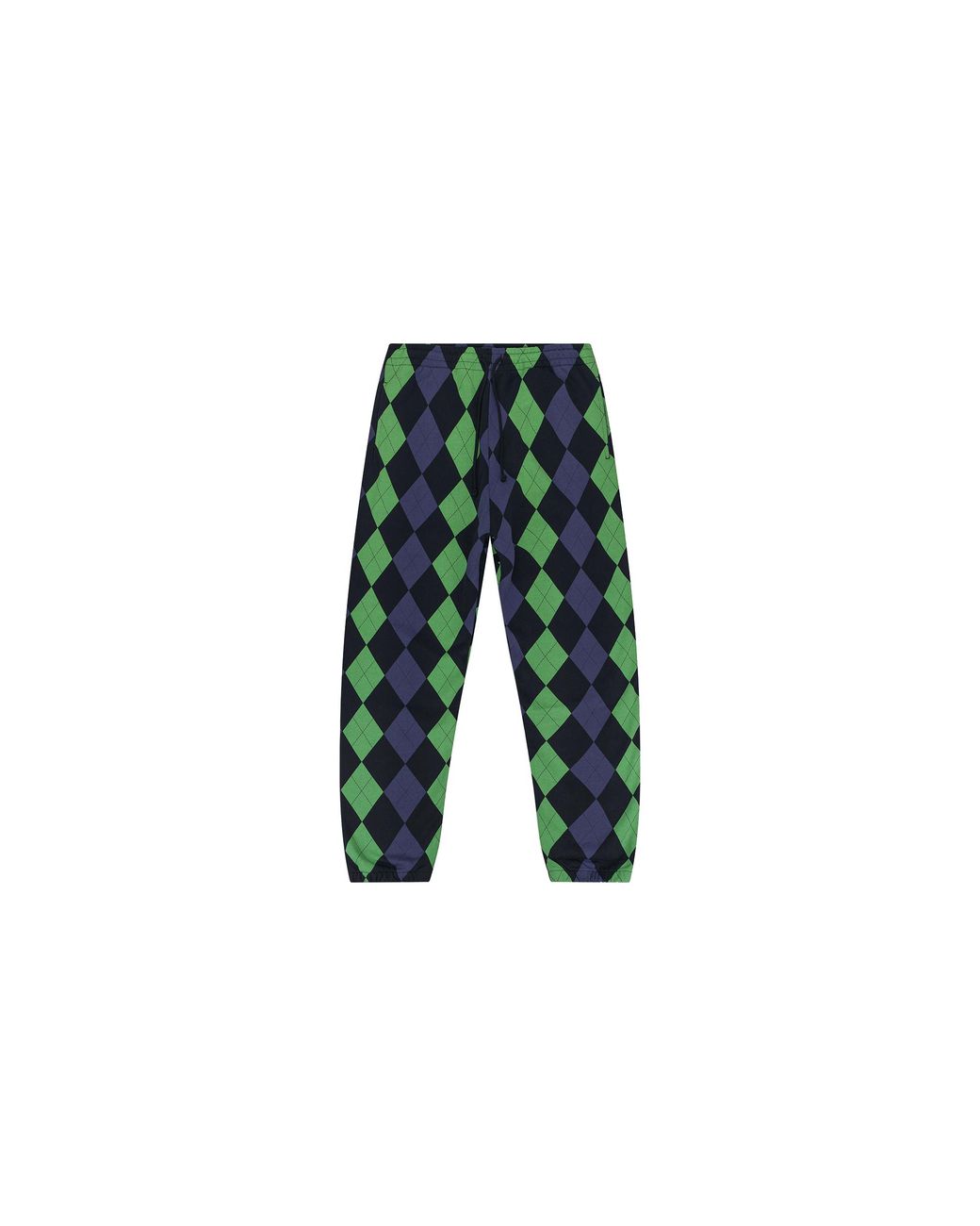 DENIM TEARS Black Intarsia Sweatpants Dt957" for men
