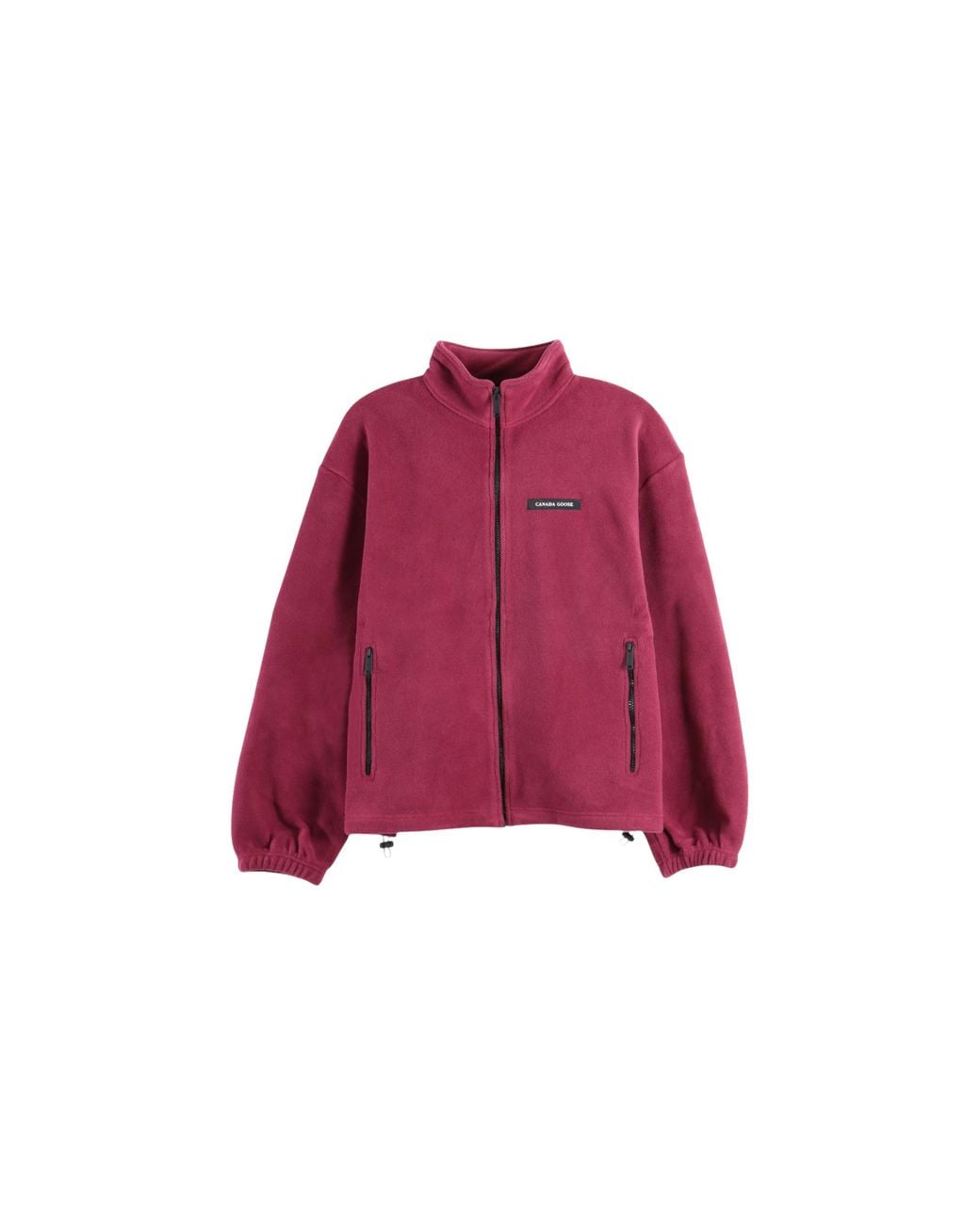 Canada Goose Red Tayen Fleece Jacket "Burnt Vermillion" 7236W 9601"