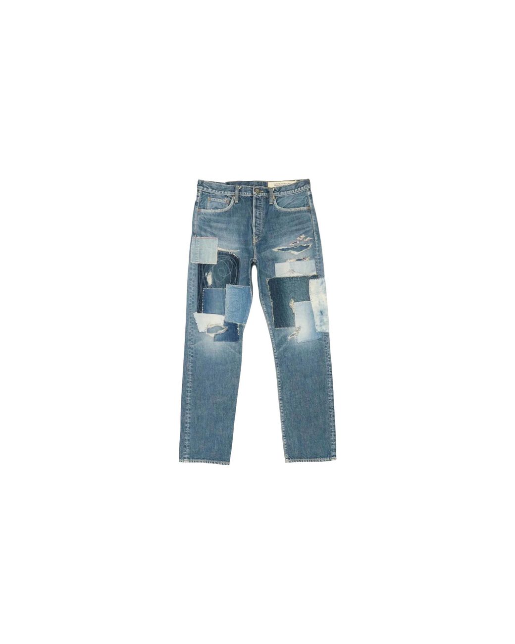 Kapital Blue 14Oz Denim 5P Monkey Cisco Jeans Kap068" for men