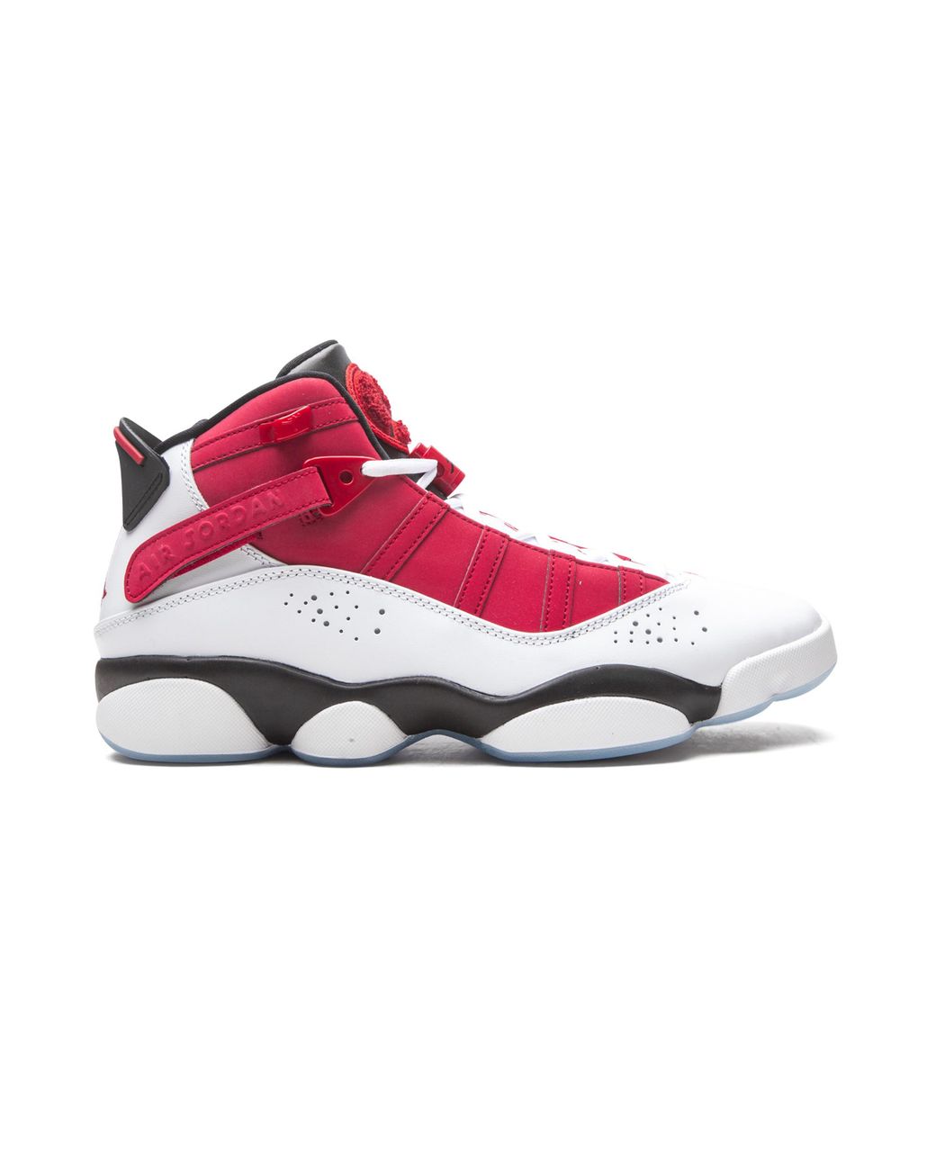 Nike Black 6 Rings "Carmine" 322992 106" for men