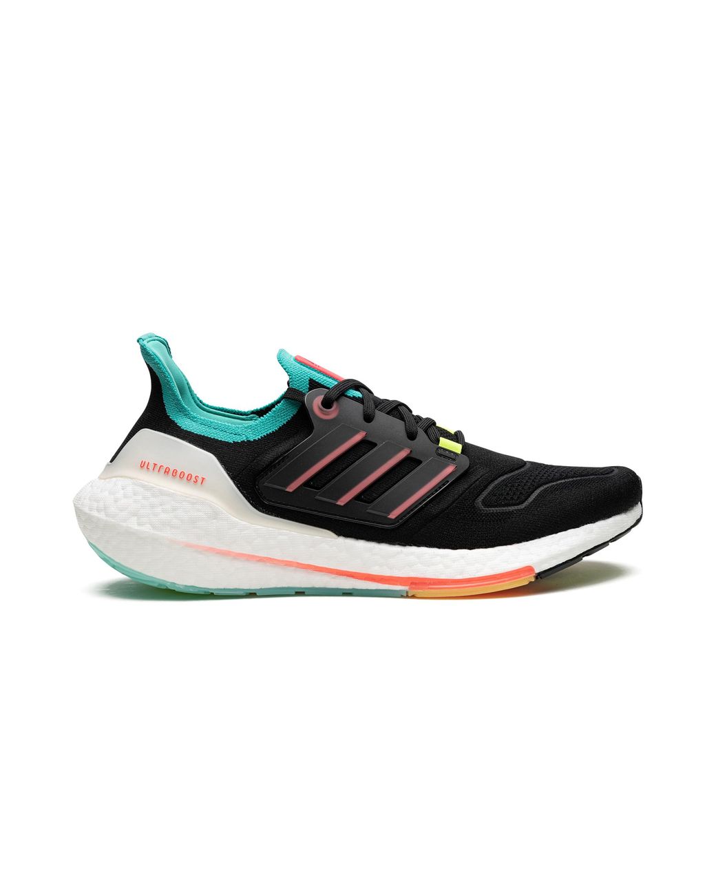 Adidas Black Ultraboost 22 "Turbo Mint Rust" Gx5497" for men