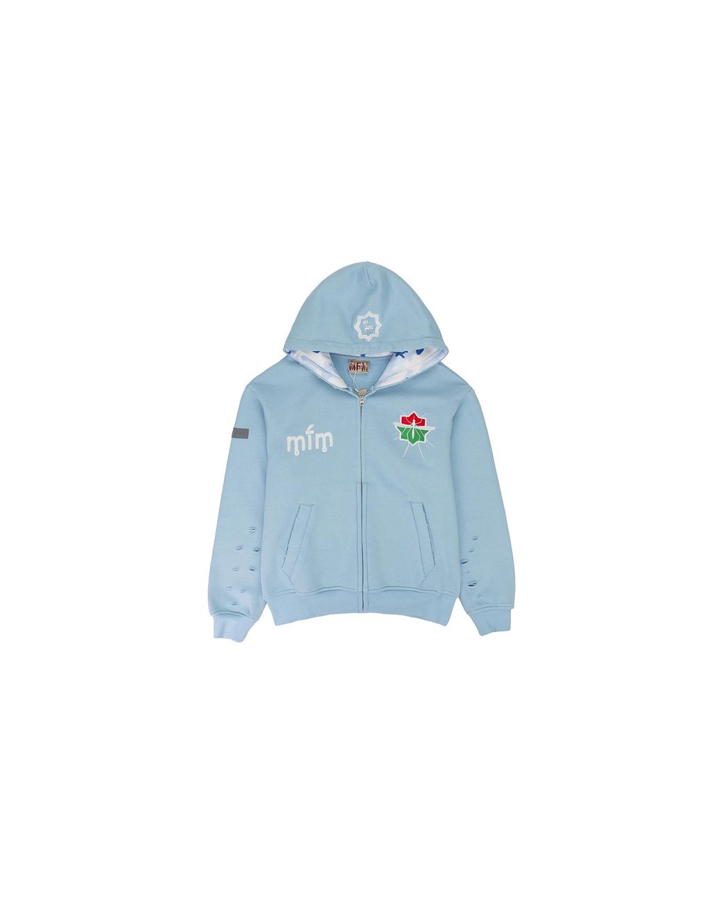 Murd333r.fm Blue Special Ops Hoodie Mdr Xhds 0044" for men