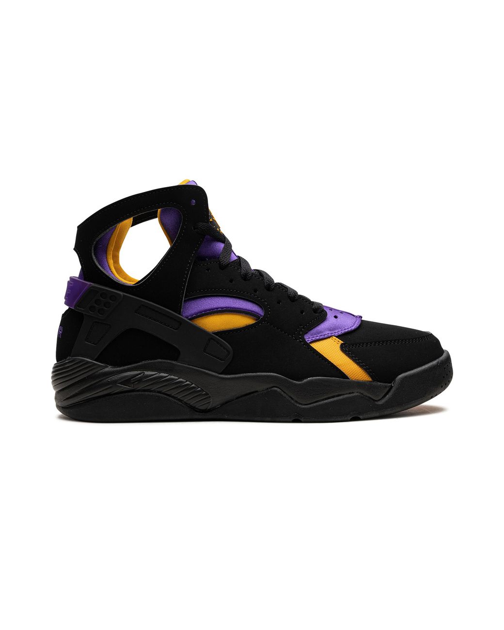 Nike Black Air Flight Huarache "Lakers Away" Fd0188 001" for men