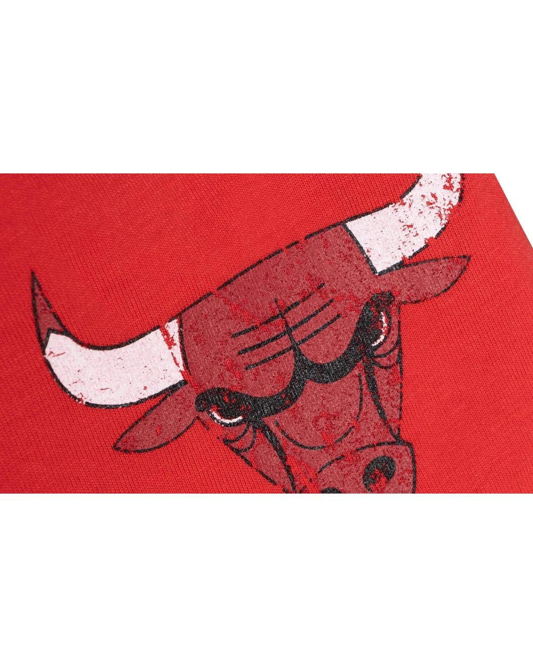 Mitchell & Ness Black Tie Dye Shorts "Nba Chicago Bulls" Pshr1235 Cbuyypppbkrd" for men