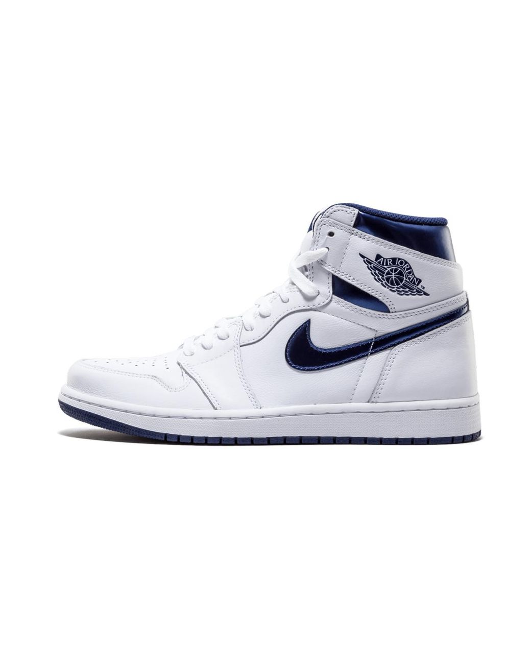 Nike Black Air 1 Retro "Metallic" 555088 106" for men