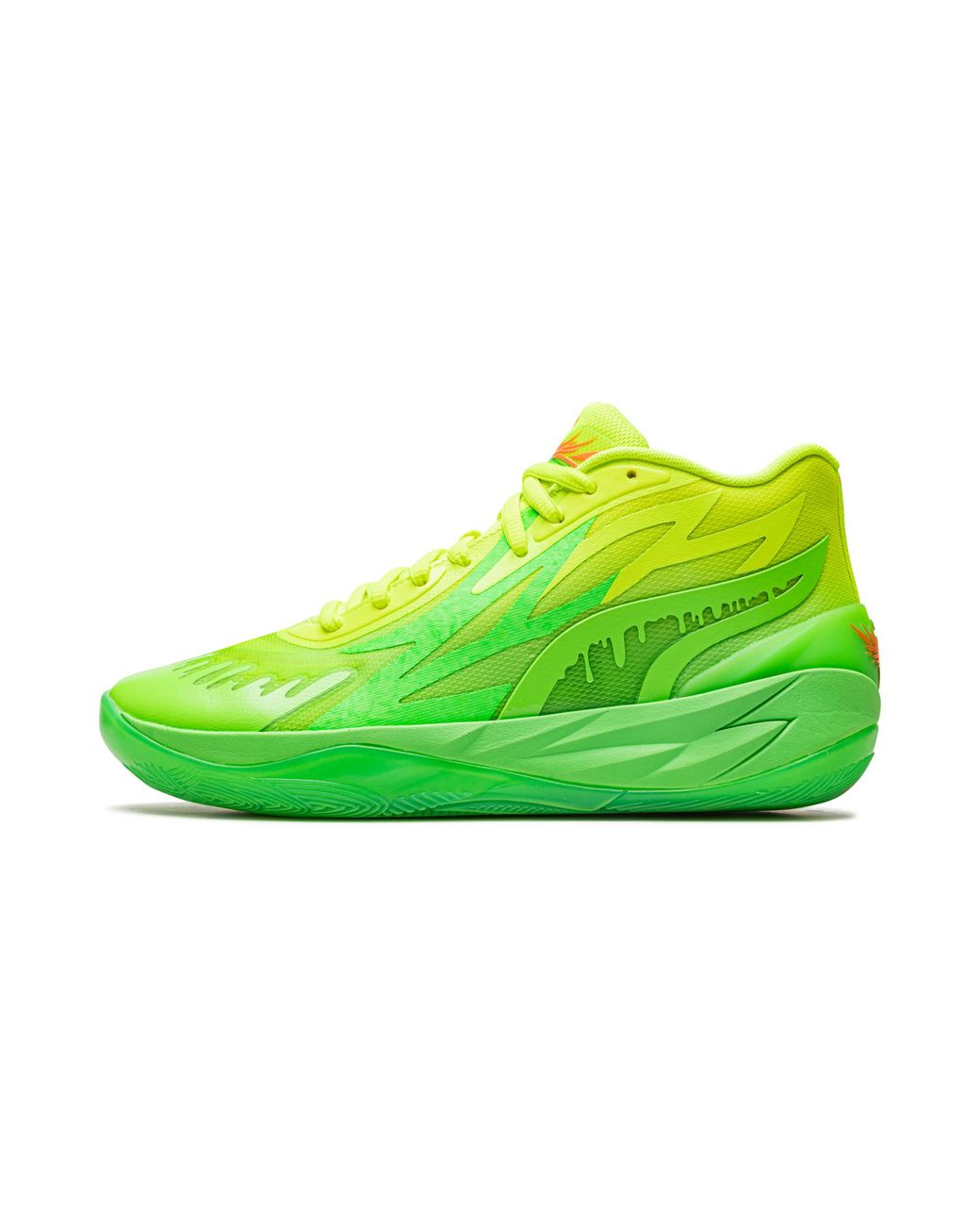 PUMA Green Lamelo Ball Mb.02 "Nickelodeon Slime" 377584 01"