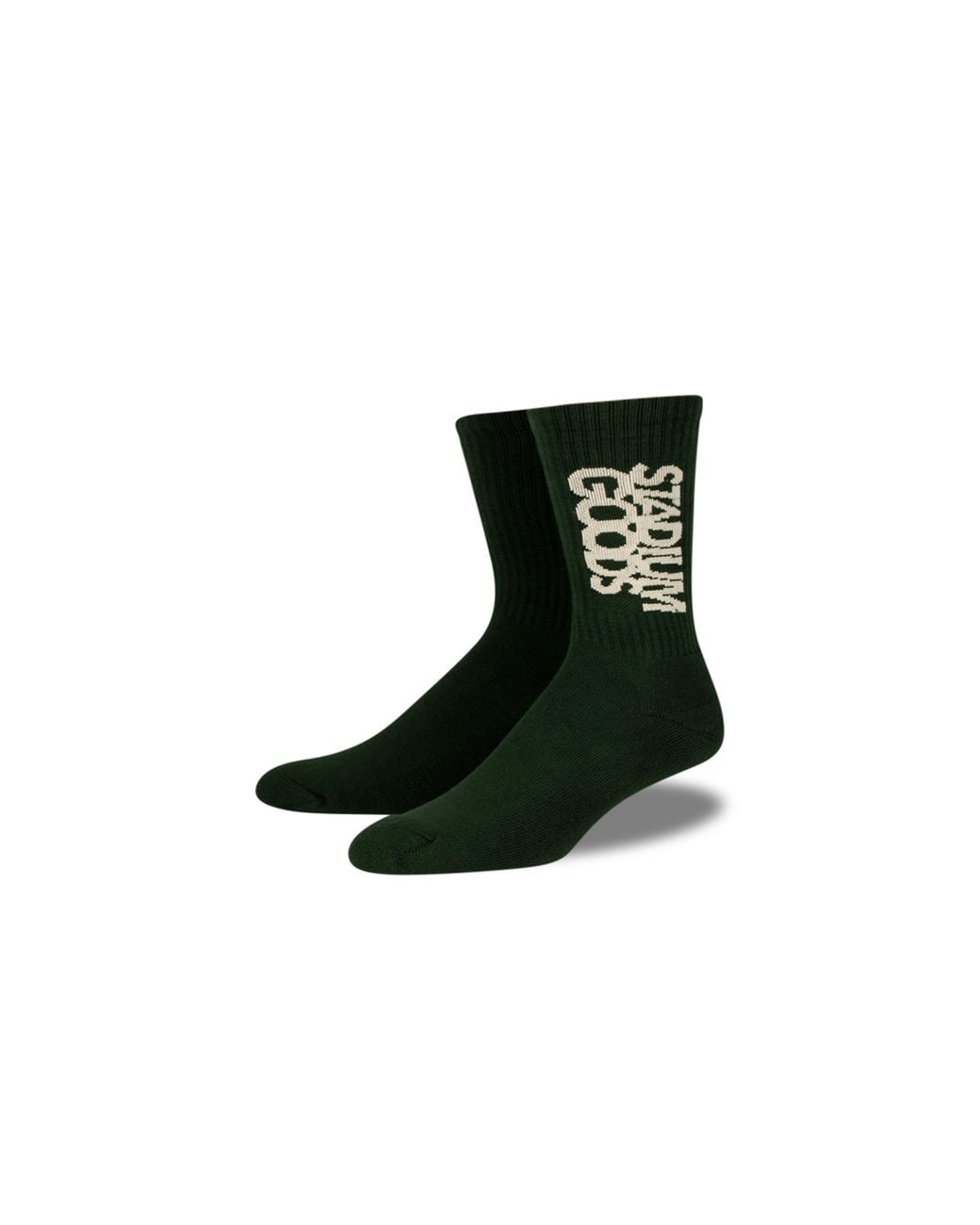 Stadium Goods Black Crew Sock "Cream City" Sgs0302" for men