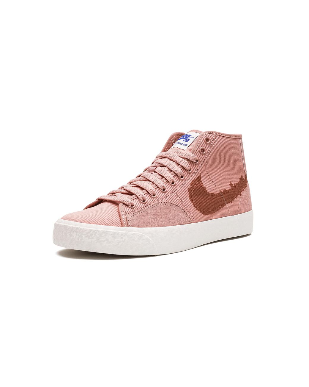 Nike Black Sb Blazer Court Mid "Rose Whisper" Dm8553 601" for men