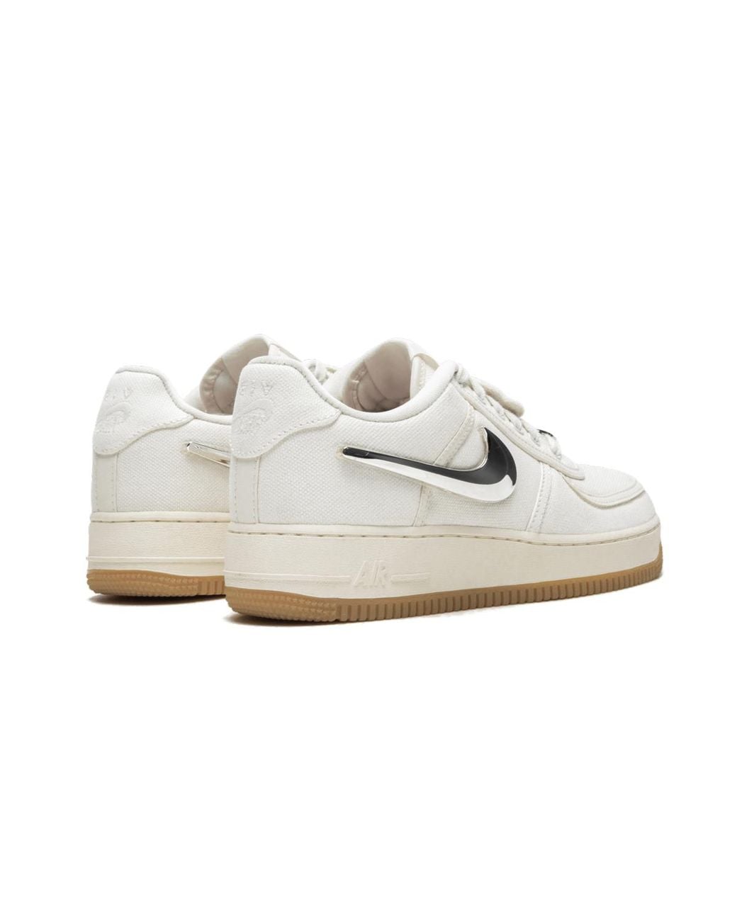 Nike Black Air Force 1 Low "Travis Scott for men