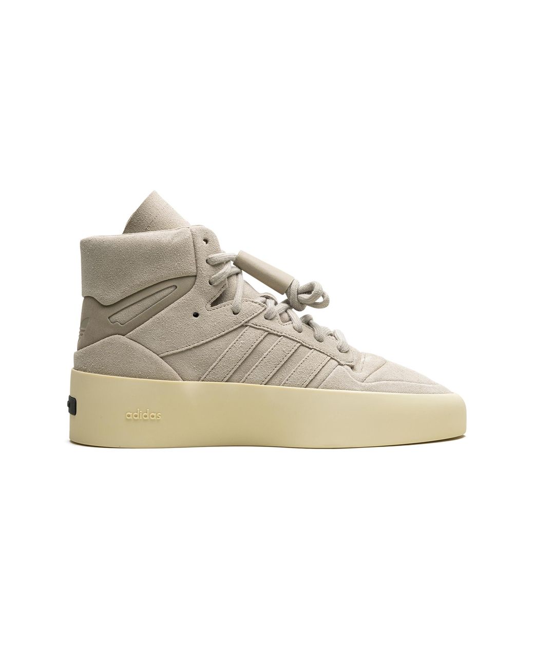 Adidas Black Fear Of God Athletics '86 Hi "Sesame" If6683" for men