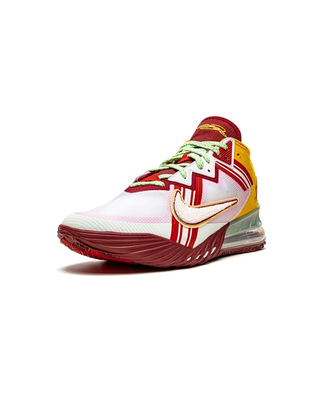 Nike Black Lebron 18 Low "Mimi Plange Higher Learning" Cv7562 102" for men