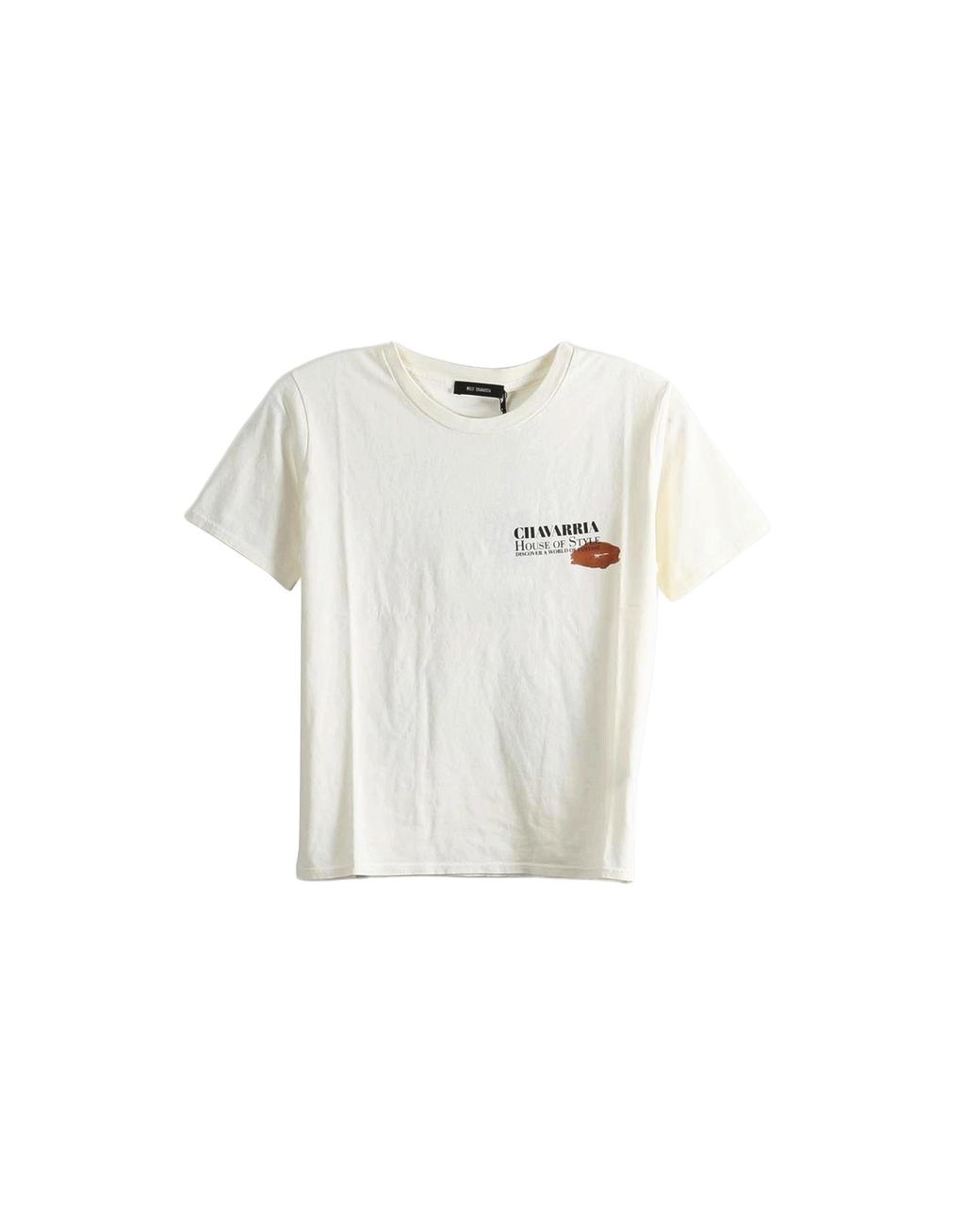 Willy Chavarria Black Total Transformation Ringer T-Shirt "Masa" Mwjte008 062N 065"