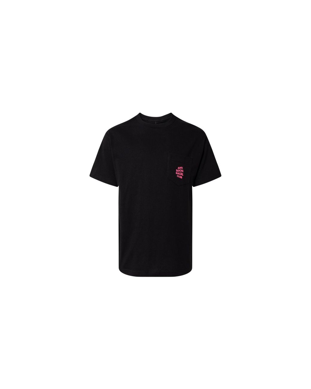 ANTI SOCIAL SOCIAL CLUB Black Cross My Heart Pocket T-Shirt As0187" for men