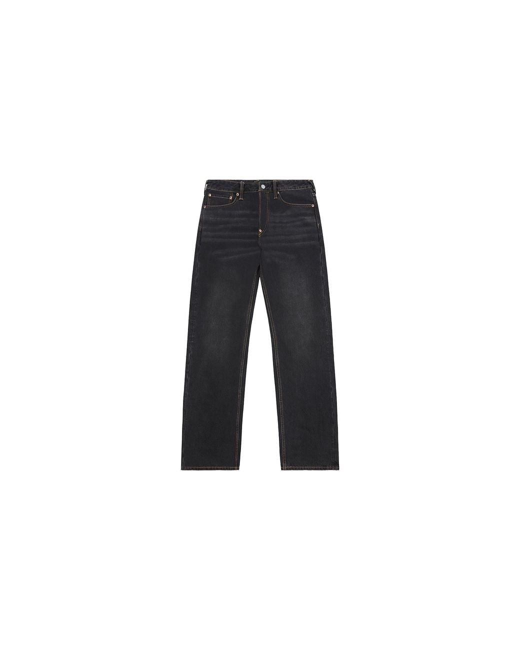 Evisu Black Daicock Print Denim 2Eahtm3Je119500Dn Bldd" for men