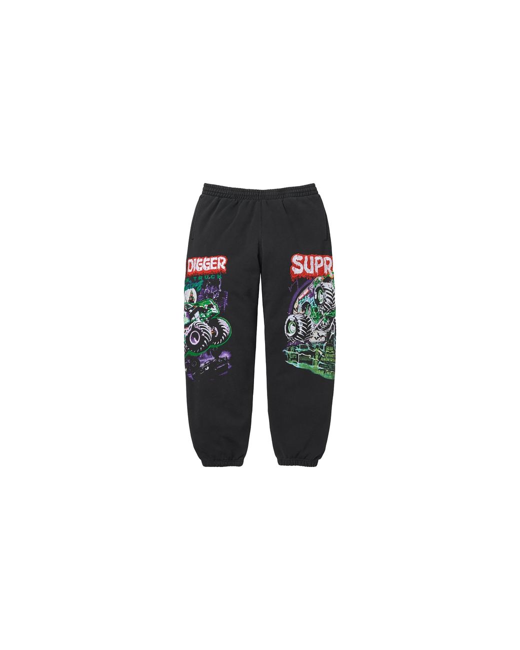 Supreme Black Grave Digger Sweatpant "Ss26