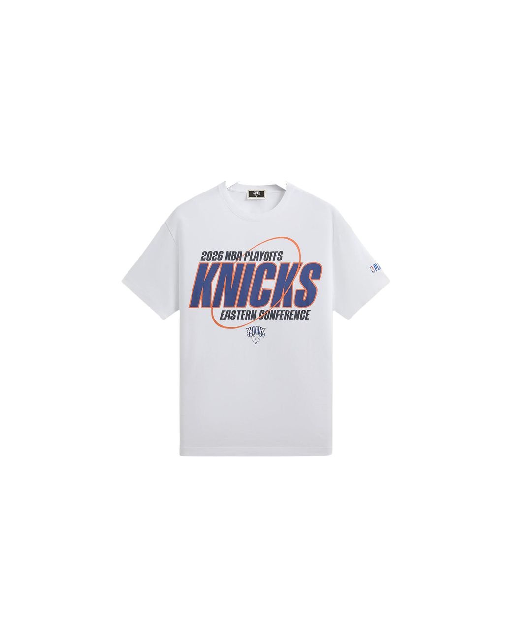 Kith Black New York Knicks Playoffs T-Shirt Khm035066 101" for men
