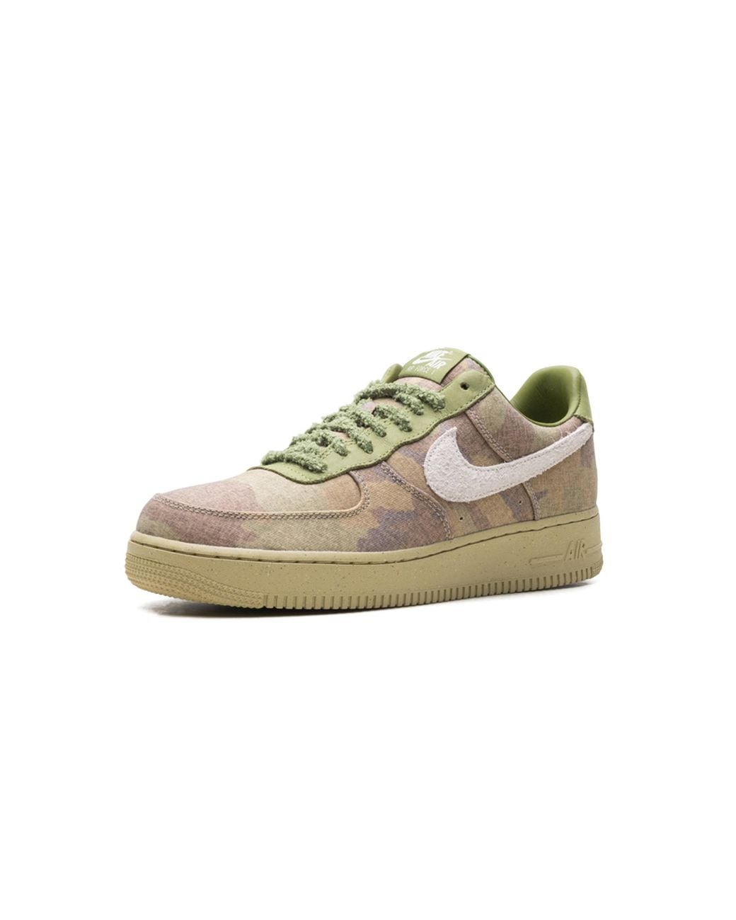 Nike Black Air Force 1 Low "Wheatgrass" Io5011 300" for men
