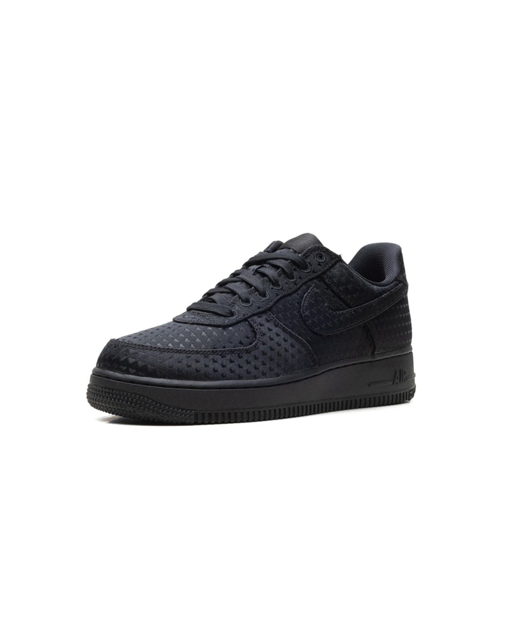 Nike Black Air Force 1 Low "Valentine's Day