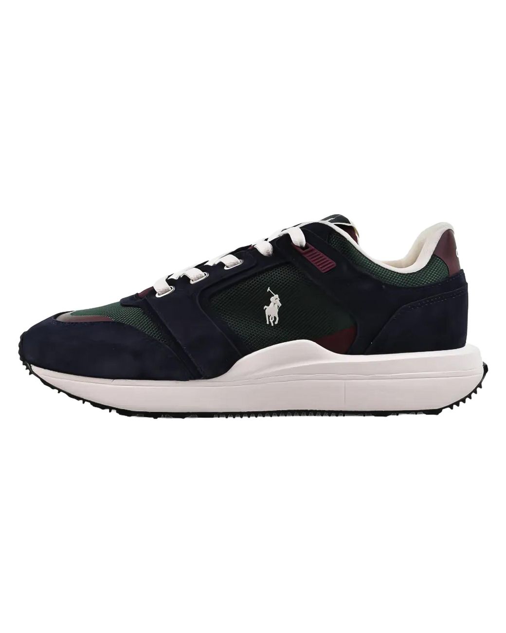 Polo Ralph Lauren Black Train 89 Suede Collegiate" 809978013001" for men