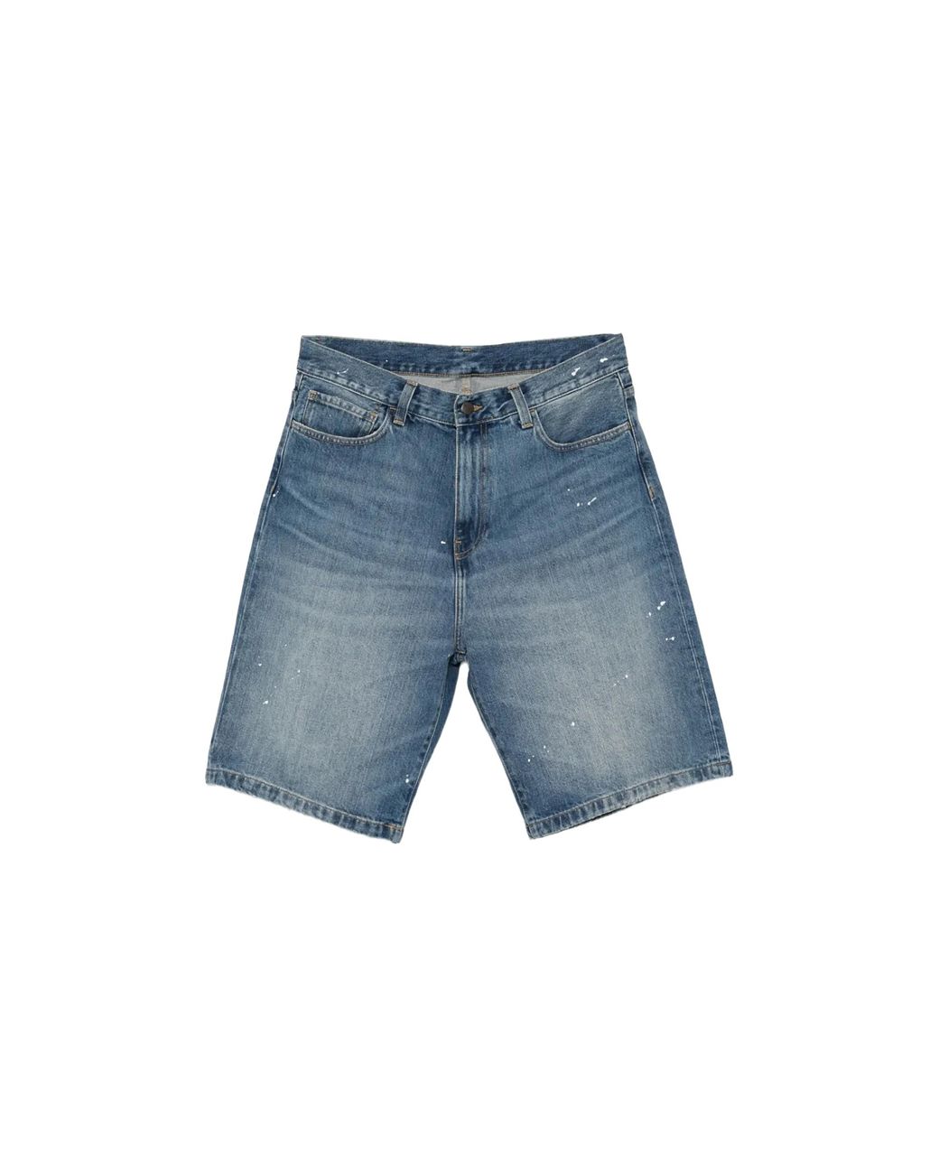 Carhartt Blue Landon Shorts Destroy Wash" I037028 01 Ej" for men