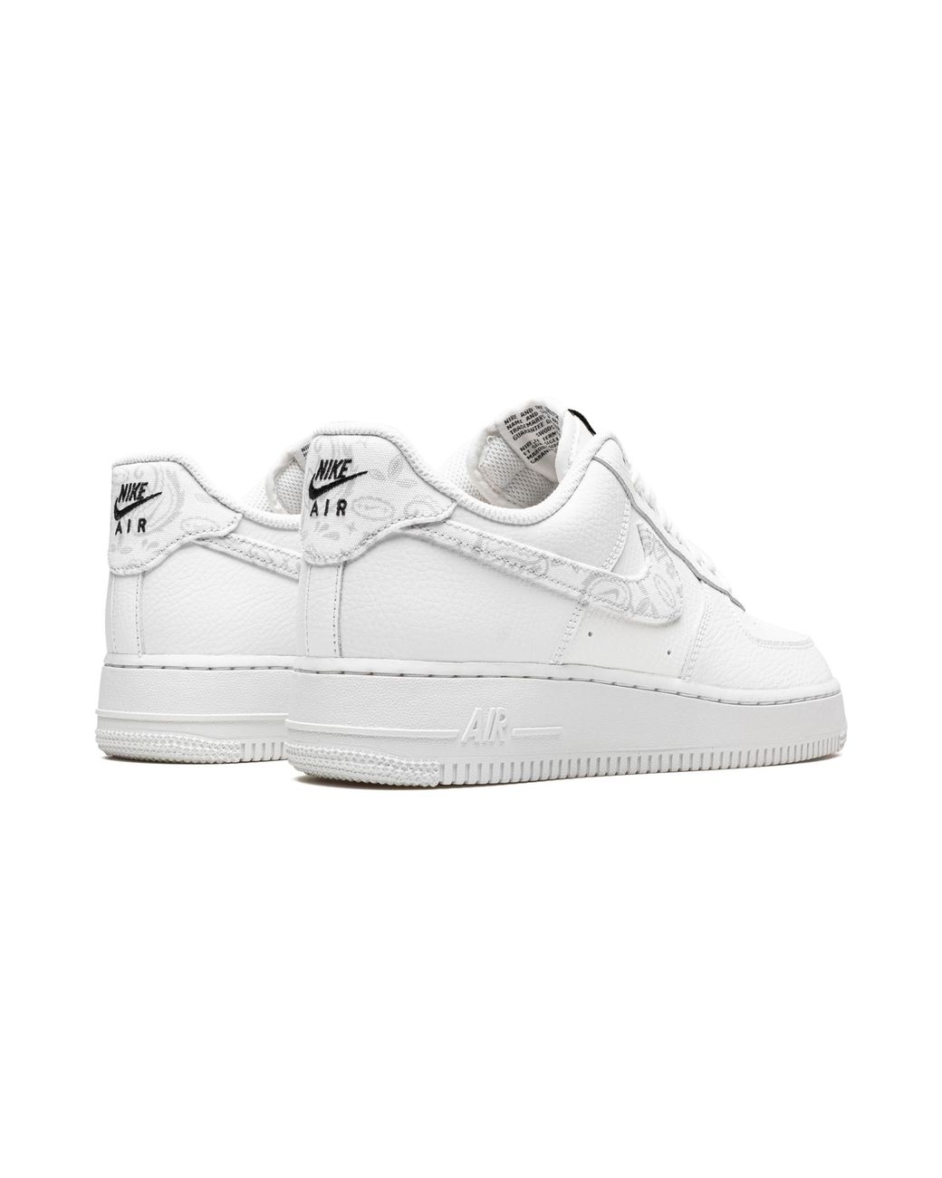 Nike Black Air Force 1 Lo Mns Paisley" Dj9942 100"