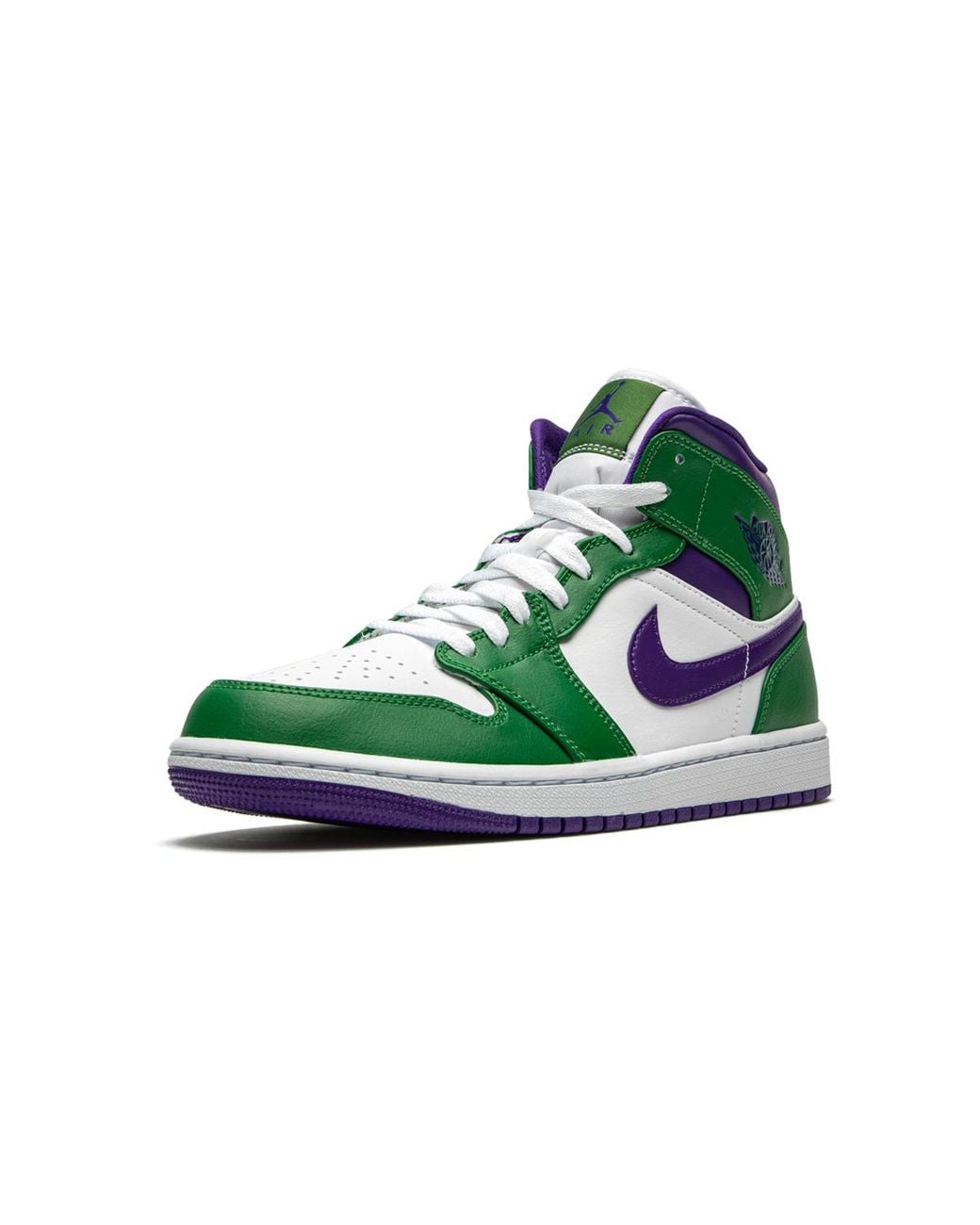 Nike Green Air 1 Mid "Incredible Hulk" 554724 300" for men