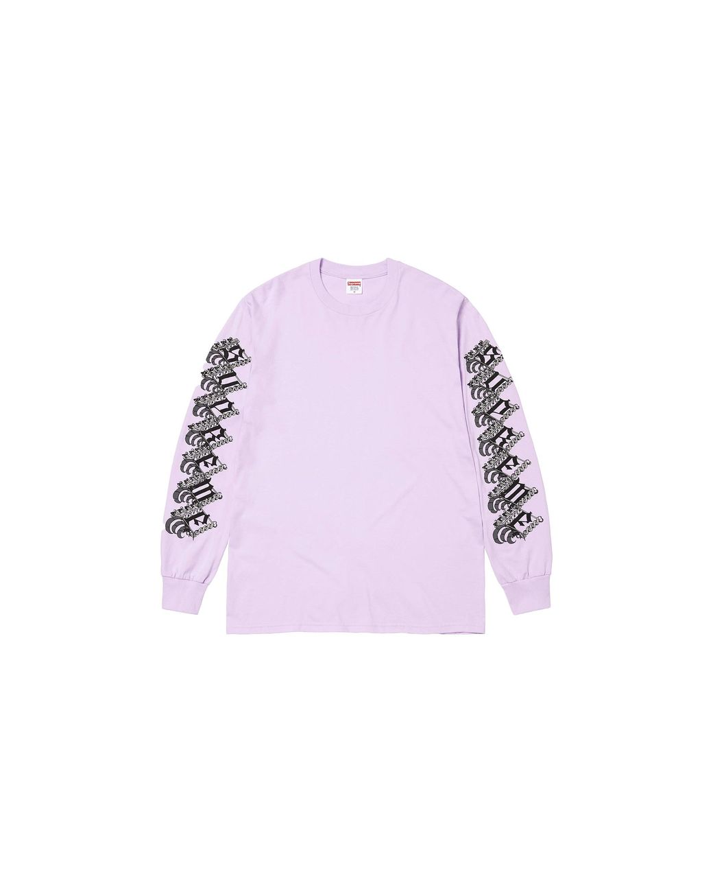 Supreme Black Strawberries L/S T-Shirt "Light" Su25079"