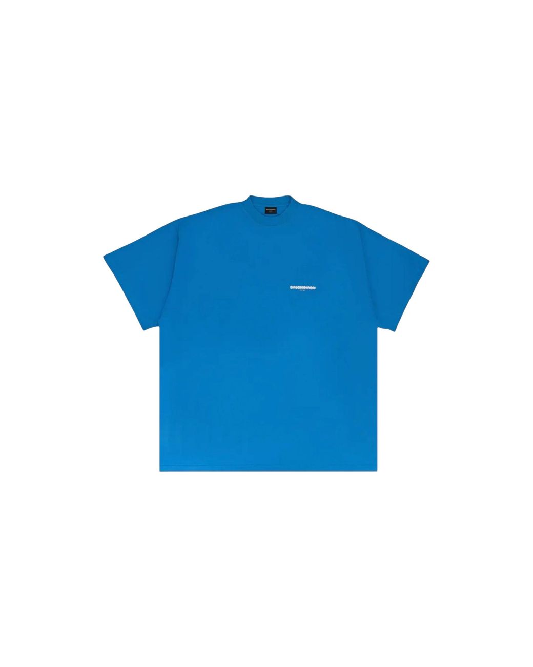 Balenciaga Blue Strike 1917 T-Shirt 712398 Tmvj6 4024" for men