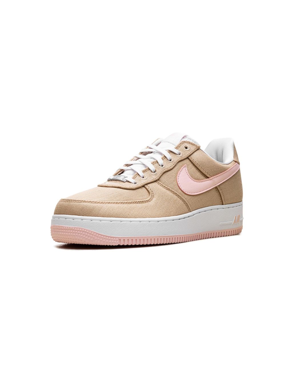 Nike Black Air Force 1 Low "Linen Canvas" Hv2021 200" for men